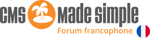Forum CMS Made Simple FR
